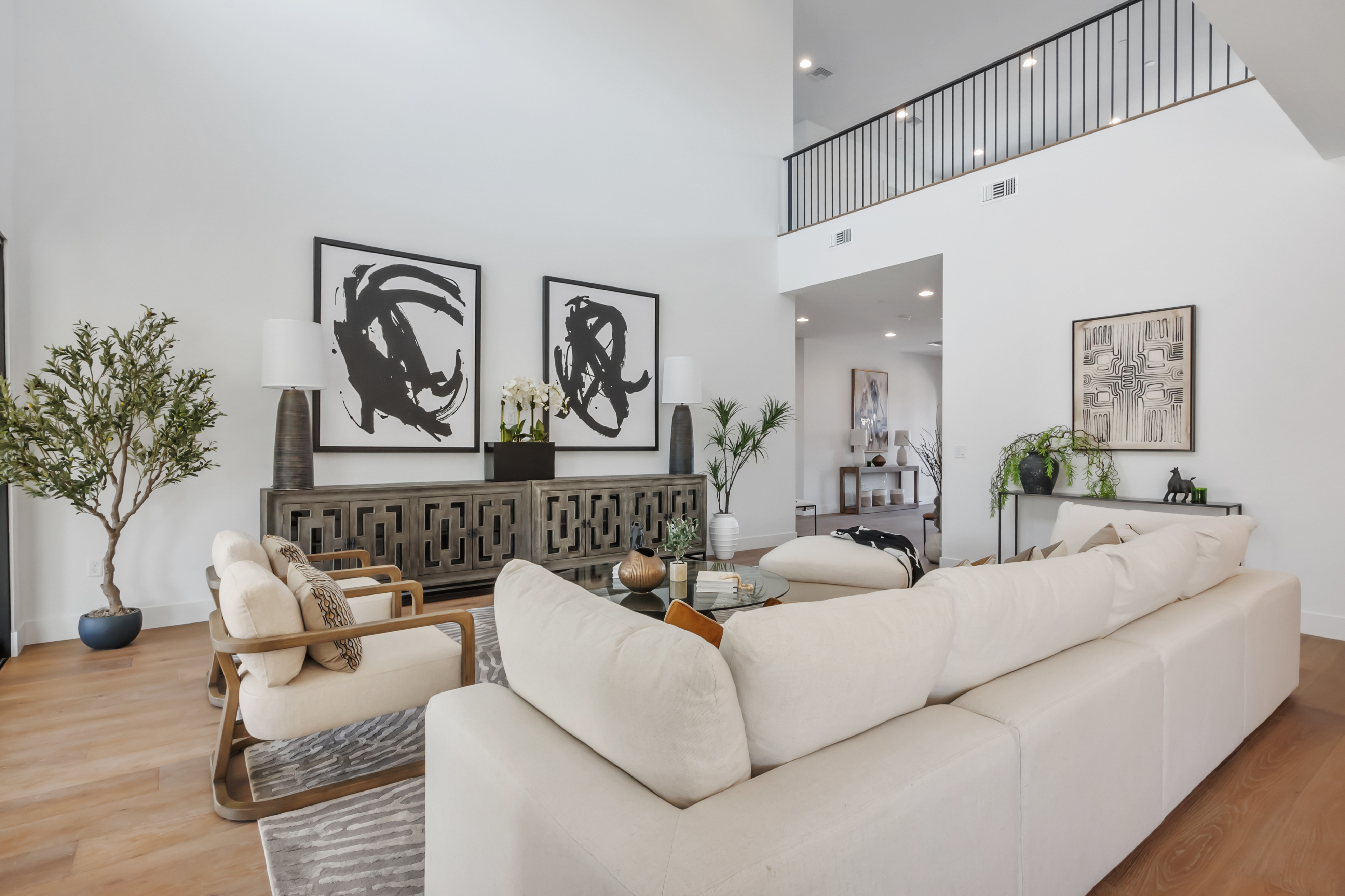 Third Living Area of Dorrell House