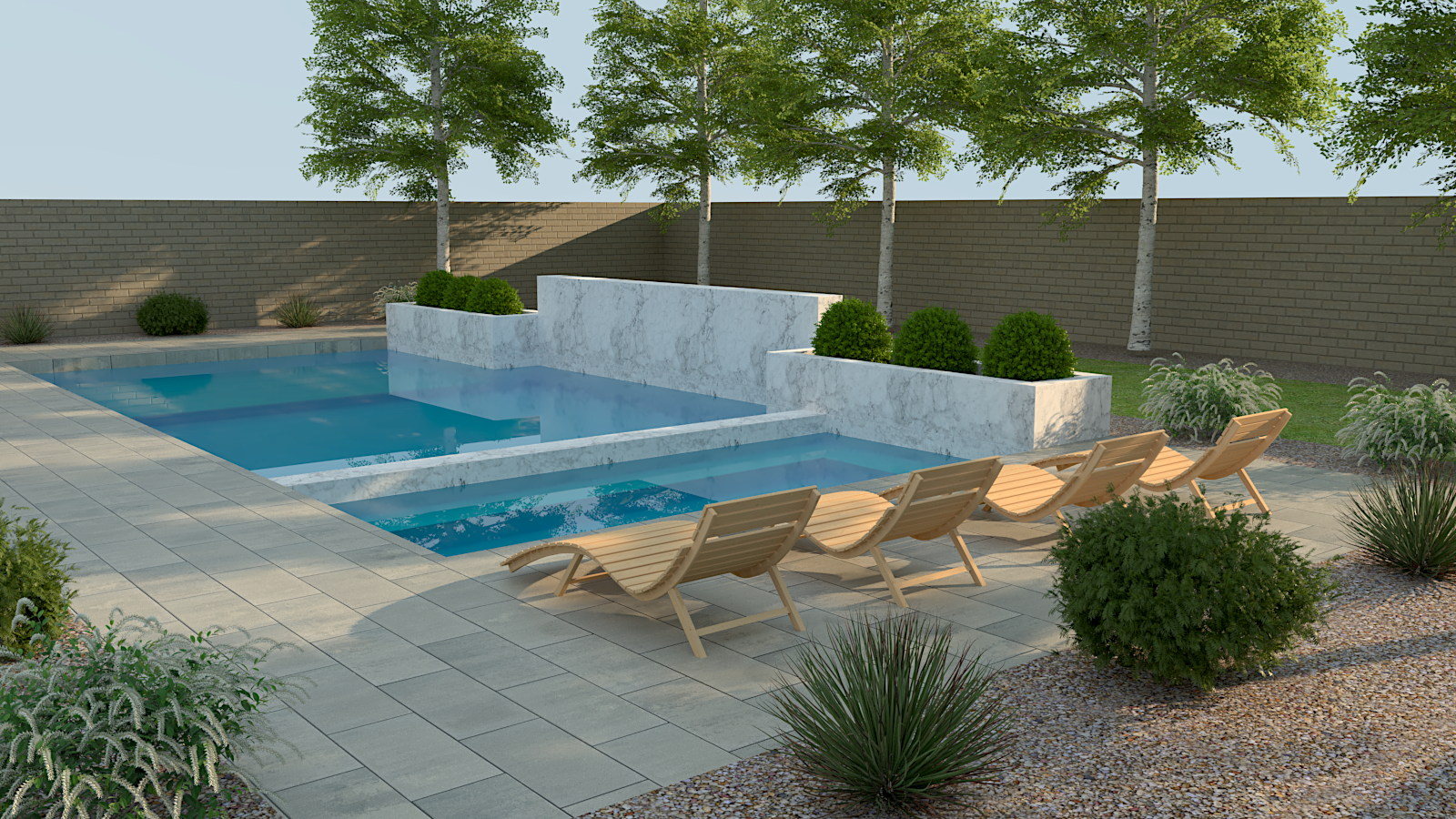 Backyard of Monarch